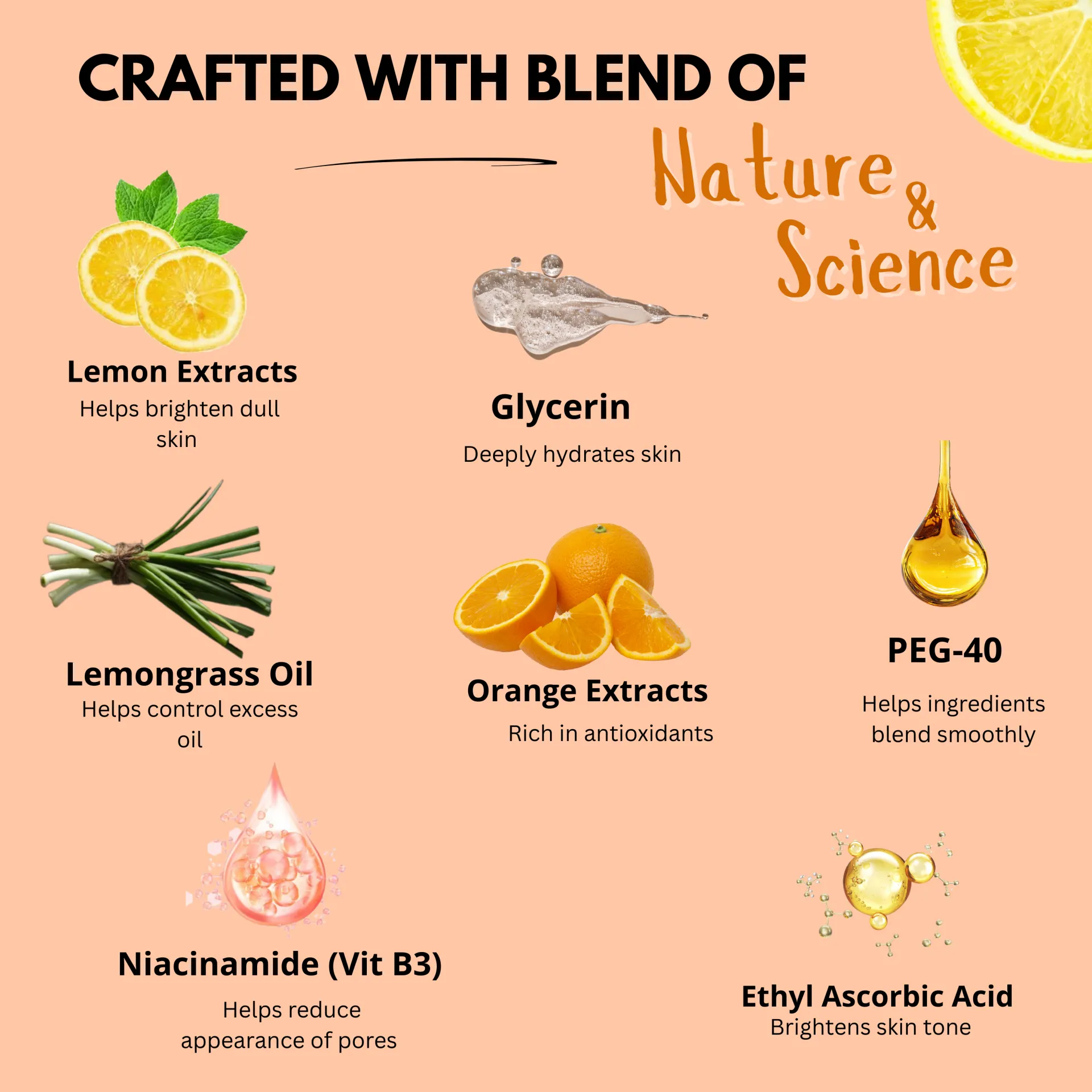 Glory & Care Vitamin C Face Wash + Lemon Body Wash Combo (Buy 2 Get 1 Free – Includes Free Body Mist) - Image 10